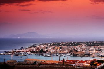 Isole Egadi: tramonto a Favignana, Levanzo e Marettimo